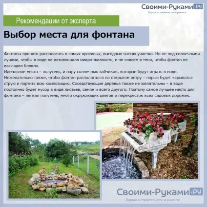 Декоративні фонтани і водоспади для дому (декоративні) Декоративні фонтани і водоспади для дому