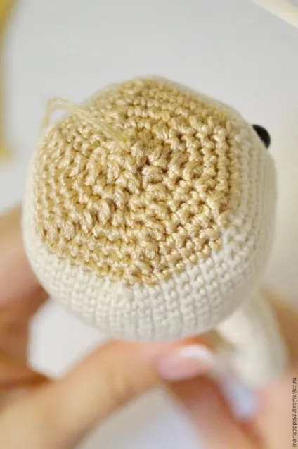 Робимо волосся в'язаній ляльці - ярмарок майстрів - ручна робота, handmade (м'яка лялька) Робимо волосся в'язаній ляльці - ярмарок майстрів - ручна робота, handmade