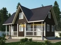 Будинки з сухого бруса камерної сушки в москві і Харкові, проекти і ціни під ключ
