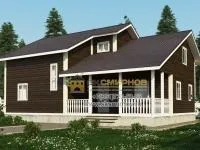 Будинки з сухого бруса камерної сушки в москві і Харкові, проекти і ціни під ключ