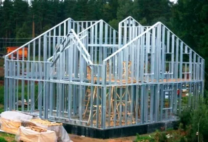 Будинок з металопрофілю ЛСТК ЛМК (ЛСТК) Будинок з металопрофілю ЛСТК ЛМК