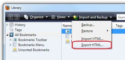 Експорт закладок в internet explorer, how to, підтримка mozilla ( «Параметри імпорту експорту») Експорт закладок в internet explorer, how to, підтримка mozilla