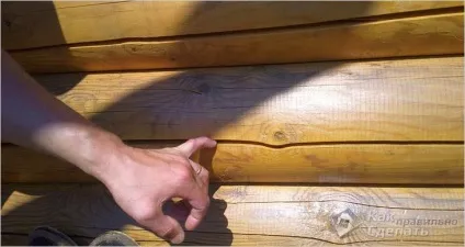 Фарбування оциліндрованих колод - як фарбувати оцилиндрованні колоди фото (фарбування оциліндрованих колод) Фарбування оциліндрованих колод - як фарбувати оцилиндрованні колоди фото
