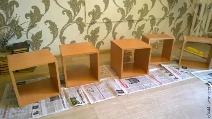 Фарбування полиць з лдсп - ярмарок майстрів - ручна робота, handmade (полиць) Фарбування полиць з лдсп - ярмарок майстрів - ручна робота, handmade