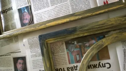 Фарбування полиць з лдсп - ярмарок майстрів - ручна робота, handmade (годинники настінні) Фарбування полиць з лдсп - ярмарок майстрів - ручна робота, handmade