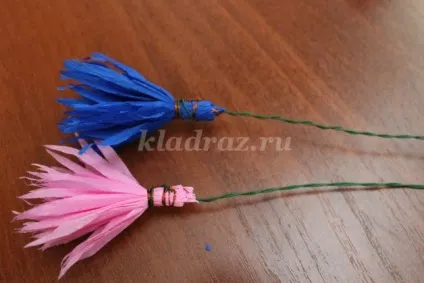 Польові квіти з паперу своїми руками (владимировна) Польові квіти з паперу своїми руками