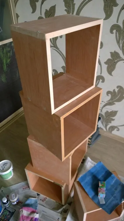 Фарбування полиць з лдсп - ярмарок майстрів - ручна робота, handmade (декор інтер'єру) Фарбування полиць з лдсп - ярмарок майстрів - ручна робота, handmade