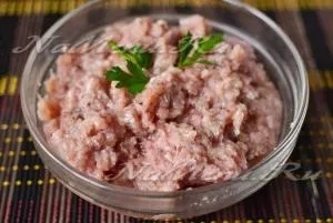 Фарш для біляшів з м'ясом соковитий (рецепт) Фарш для біляшів з м'ясом соковитий