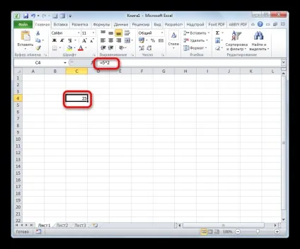 Функція зведення в квадрат в excel