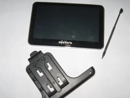 Gps-навігатор oysters chrom 2011 3g викликає інтерес