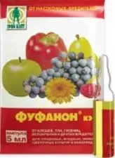 Інсектицид фуфанон - інструкція застосування препарату, сумісність (препарату) Інсектицид фуфанон - інструкція застосування препарату, сумісність