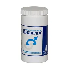 Індігал - інструкція із застосування, показання, дози (показання) Індігал - інструкція із застосування, показання, дози