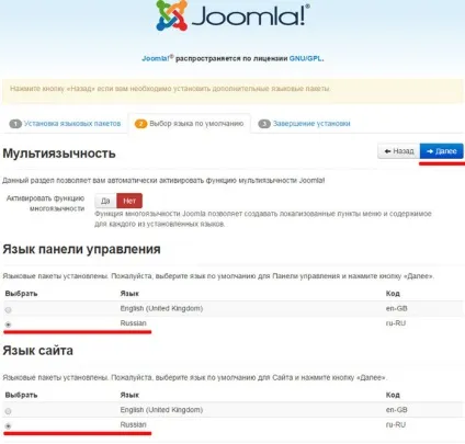 Інструкція по установці joomla! (Joomla) Інструкція по установці joomla!
