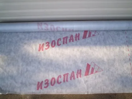 Ізоспан в - правила монтажу та характеристики пароізоляції (набивається решетування створює) Ізоспан в - правила монтажу та характеристики пароізоляції