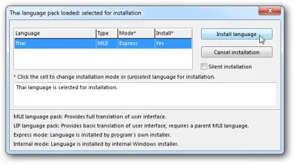 Як змінити мову інтерфейсу вашої операційної системи windows 7 або vista (vistalizator) Як змінити мову інтерфейсу вашої операційної системи windows 7 або vista