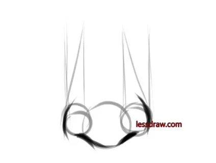 Як намалювати ніс людини поетапно, lessdraw (поетапно) Як намалювати ніс людини поетапно, lessdraw
