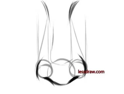 Як намалювати ніс людини поетапно, lessdraw (lessdraw) Як намалювати ніс людини поетапно, lessdraw