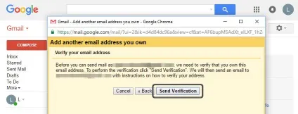Як об'єднати всі свої e-mailадреса в один акаунт gmail (посилання підтвердження Введіть) Як об'єднати всі свої e-mailадреса в один акаунт gmail
