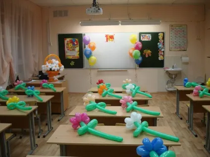 Як оформити клас на 1 вересня цікаво і недорого, гдерадость (клас) Як оформити клас на 1 вересня цікаво і недорого, гдерадость