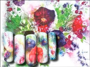 Покрокова акварельний розпис нігтів (покрокова акварельний розпис) Покрокова акварельний розпис нігтів