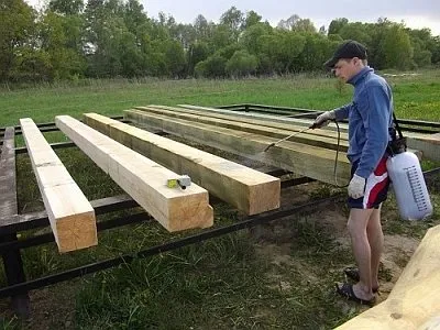Порядок обробки кроквяної системи (деталі каркасу покрівлі) Порядок обробки кроквяної системи