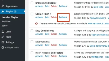 Як відкотити версію плагіна wordpress (контроль версій для новачків) (версію) Як відкотити версію плагіна wordpress (контроль версій для новачків)