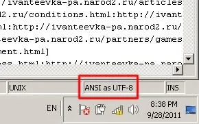 Як поміняти кодування в excel (файл програмою «Notepad) Як поміняти кодування в excel