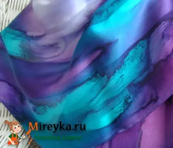 Як пофарбувати шовк - поради (Перед пофарбувати шовк) Як пофарбувати шовк - поради