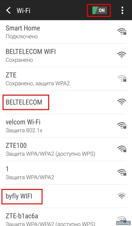 Як підключитися до byfly wifi - технічна підтримка Белтелеком