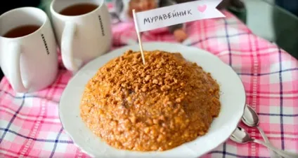 Як приготувати торт мурашник без випічки з печива (приготувати) Як приготувати торт мурашник без випічки з печива
