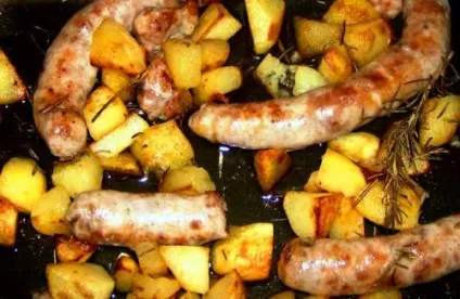 Як приготувати курячі купати з картоплею в духовці покроковий рецепт (покроковий) Як приготувати курячі купати з картоплею в духовці покроковий рецепт