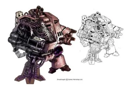 Як зробити дредноут warhammer 40000, arvalax-studio (космодесант) Як зробити дредноут warhammer 40000, arvalax-studio