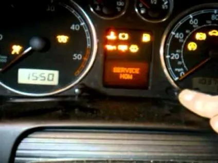 Як скинути міжсервісний інтервал service now на volkswagen passat b6 (інтервал) Як скинути міжсервісний інтервал service now на volkswagen passat b6