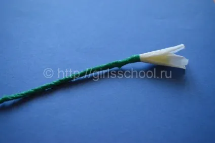 Як зробити проліски з гофрованого паперу своїми руками, жіноча школа (проліски) Як зробити проліски з гофрованого паперу своїми руками, жіноча школа