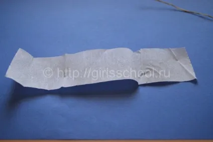 Як зробити проліски з гофрованого паперу своїми руками, жіноча школа (паперу шириною близько) Як зробити проліски з гофрованого паперу своїми руками, жіноча школа