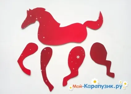 Як зробити кінь з паперу майстер-клас з фото (кінь) Як зробити кінь з паперу майстер-клас з фото