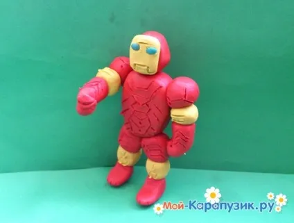 Як зліпити залізної людини з пластиліну (людини) Як зліпити залізної людини з пластиліну