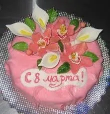 Як прикрасити десерт на 8 березня (десерт) Як прикрасити десерт на 8 березня