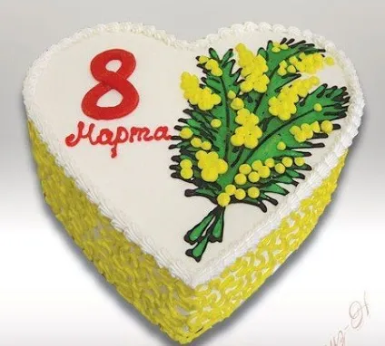 Як прикрасити десерт на 8 березня (8 березня) Як прикрасити десерт на 8 березня