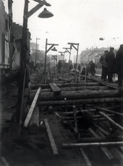Як будували першу чергу московського метрополітену (74 фото)