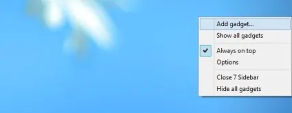 Як повернути гаджети в windows 8 1 (гаджети) Як повернути гаджети в windows 8 1