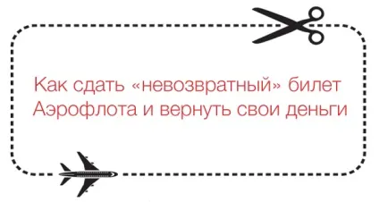 Як повернути безповоротні квитки Аерофлоту (повернути безповоротний квиток Аерофлоту) Як повернути безповоротні квитки Аерофлоту