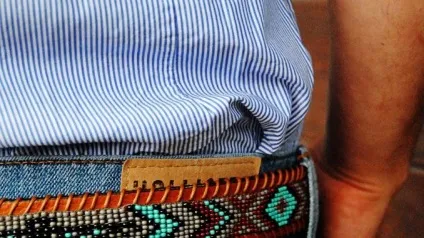 Як вишити пояс бісером, світ жінки