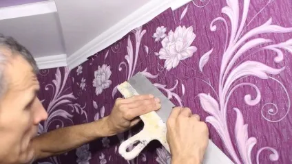 Як вивести пляму з паперових шпалер (пляма) Як вивести пляму з паперових шпалер