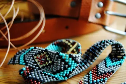 Як вишити пояс бісером, світ жінки