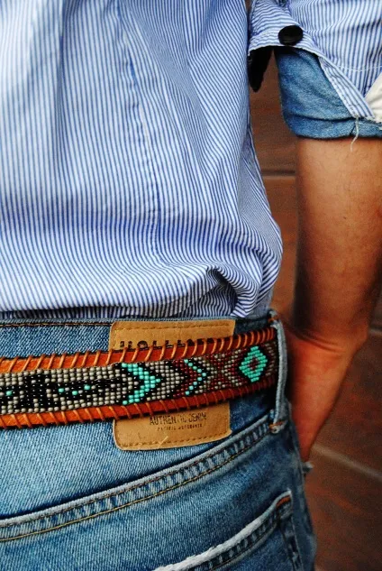 Як вишити пояс бісером, світ жінки
