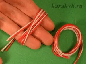 Пояс з ниток для тканинної ляльки своїми руками, каракулі