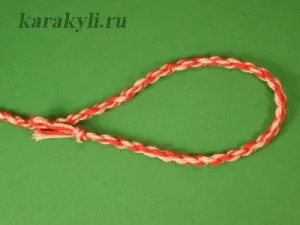 Пояс з ниток для тканинної ляльки своїми руками, каракулі