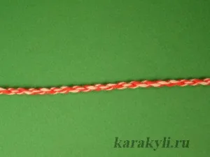 Пояс з ниток для тканинної ляльки своїми руками, каракулі