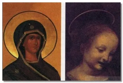 Православна і католицька ікона